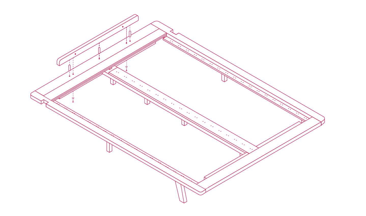 endy bed frame assembly